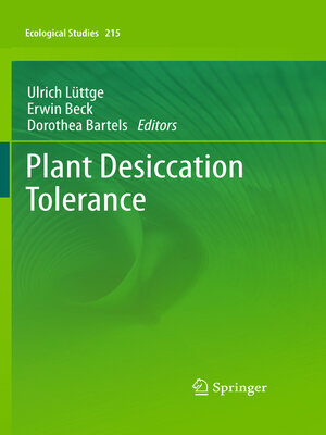 cover image of Plant Desiccation Tolerance